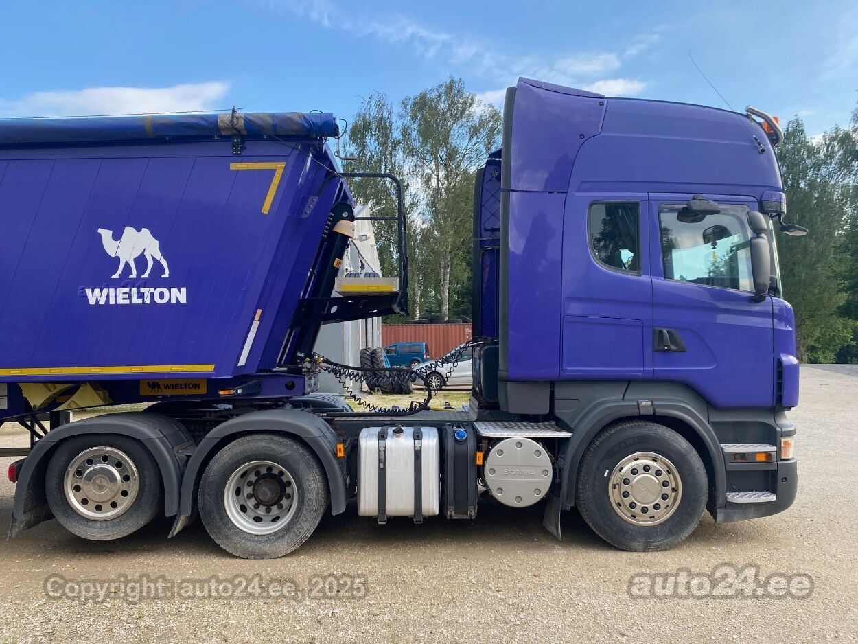 SCANIA770S6×4 Tamiya 1/14 Scania 770 S 6x4 Tractor Truck Kit