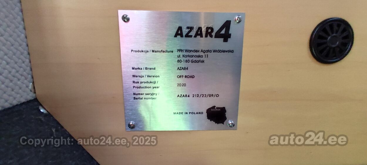 Azar4 Offroad autoelamu kastikale - auto24.ee