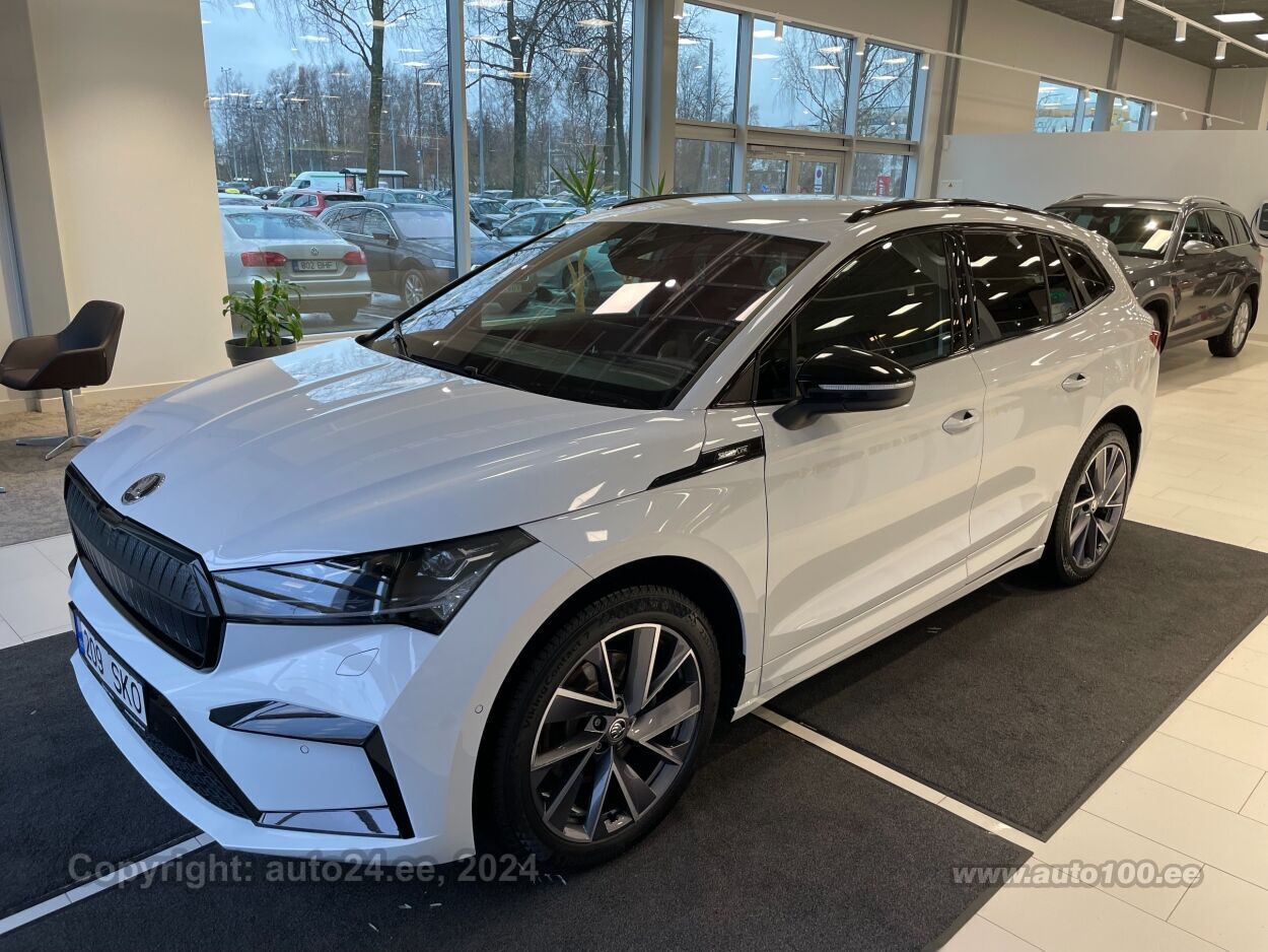 Skoda Enyaq Iv 80 Sportline Weiß Skoda Enyaq iV 80 SportLine 150kW - auto24.ee