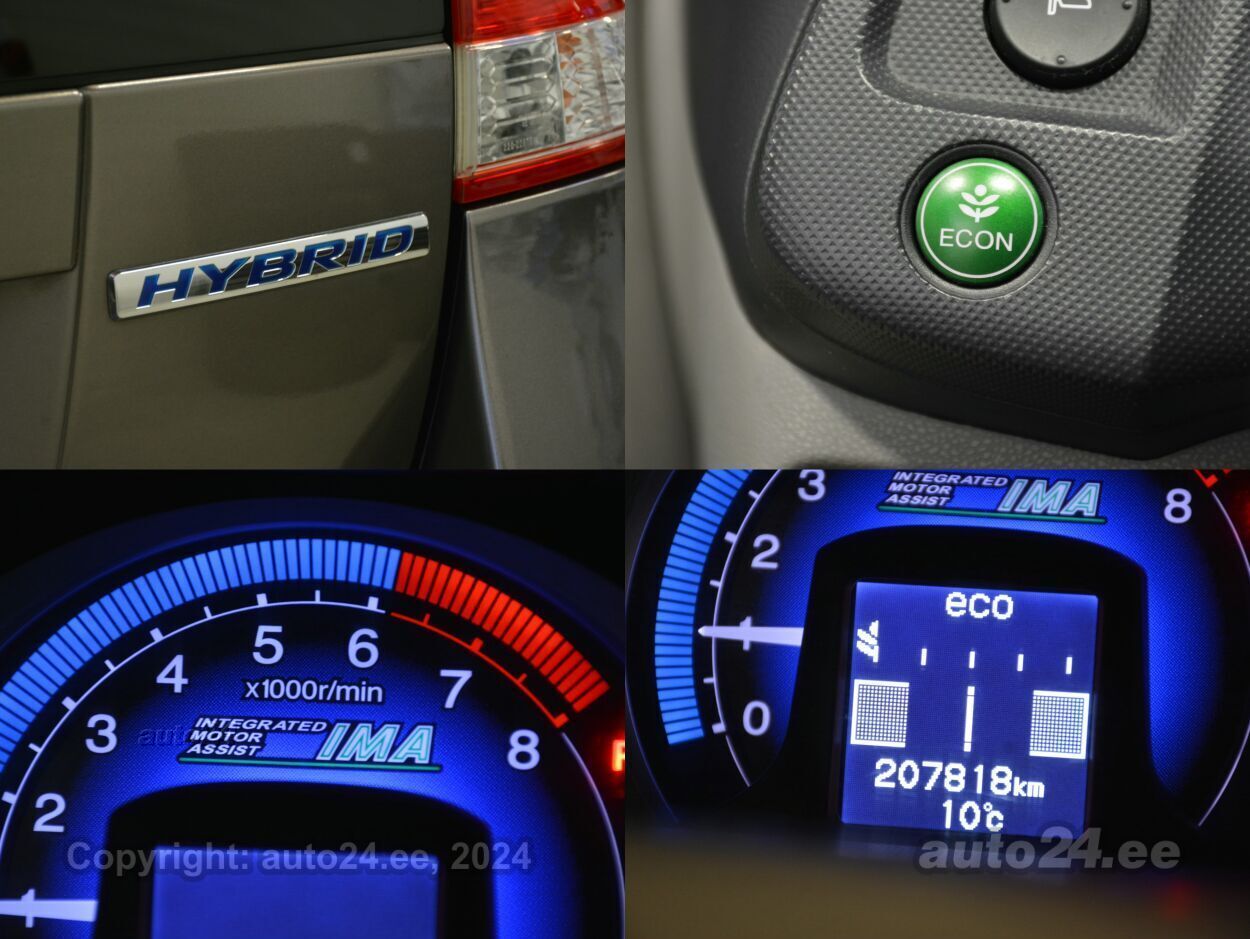 Honda Insight Hybrid iVTEC 1.3 IMA Integrated Motor Assist 65kW