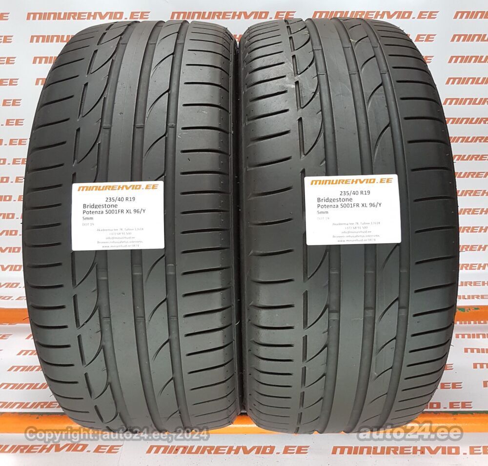 2024年製　235/40R19 ブリヂストン POTENZA S001L　1本 Amazon.com: Bridgestone Potenza S001L Performance Summer 235