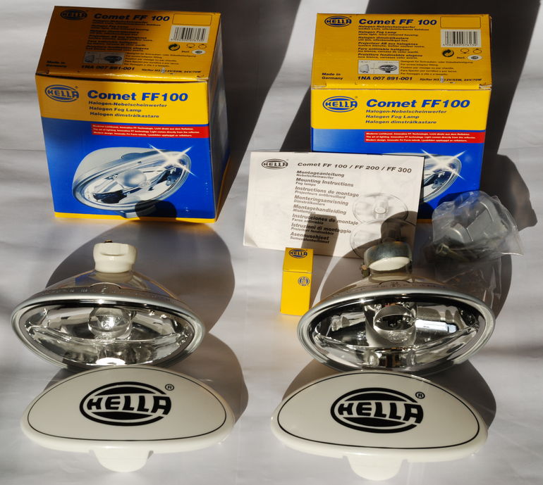希少HELLAコメットFF100フォグランプ新古品 希少HELLAコメットFF100フォグランプ新古品 Hella Comet FF100