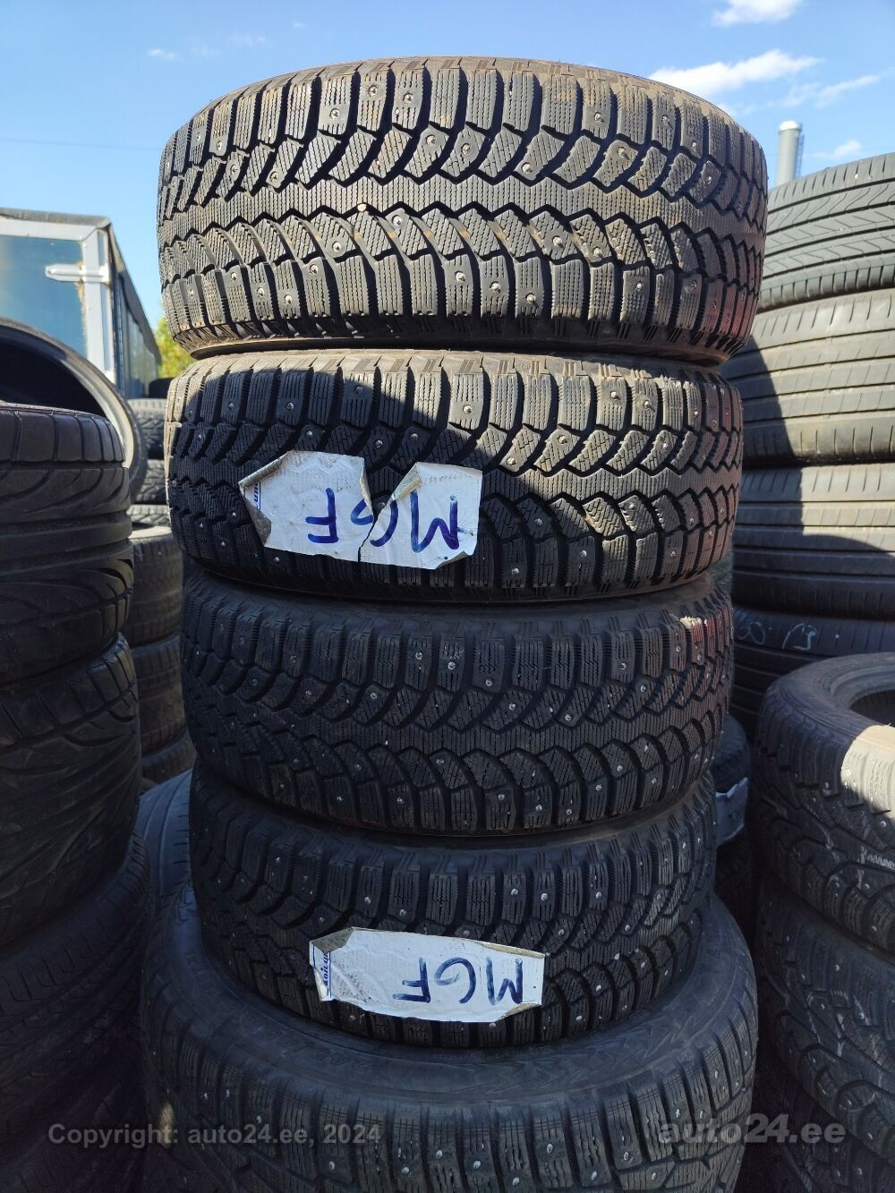 185/55R15 BRIDGESTONE BLIZZAK VRX 4本セットをバリ山