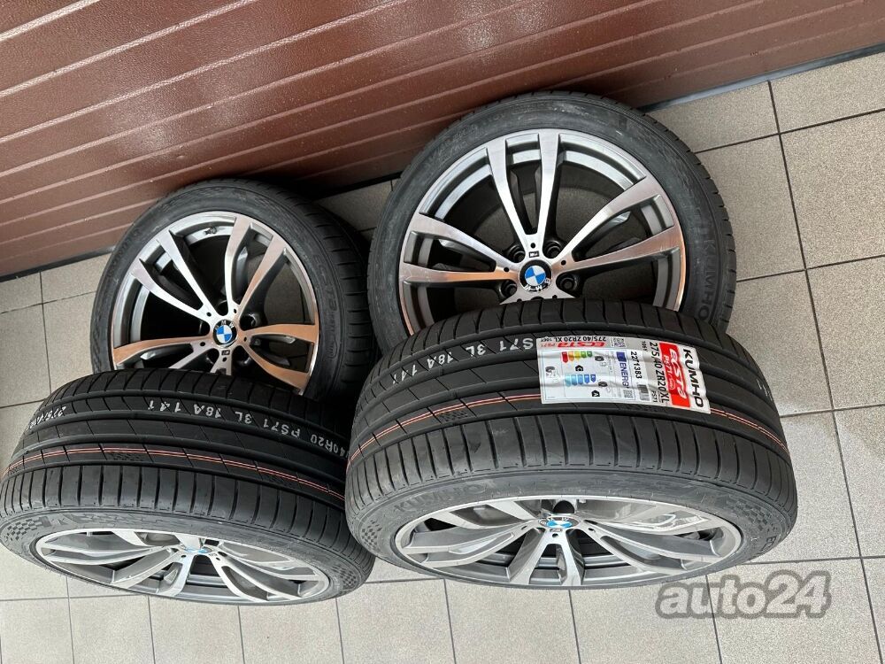【希少】【美品】 BMW X6 純正 275/40 . 315/35R20 10J+40 . 11J+37 PCD120 X5 にも 275⁄40R20 BMW X5 E53 E70 F15 X6 E71 F16 BMW Kumho ECSTA - Wheels +