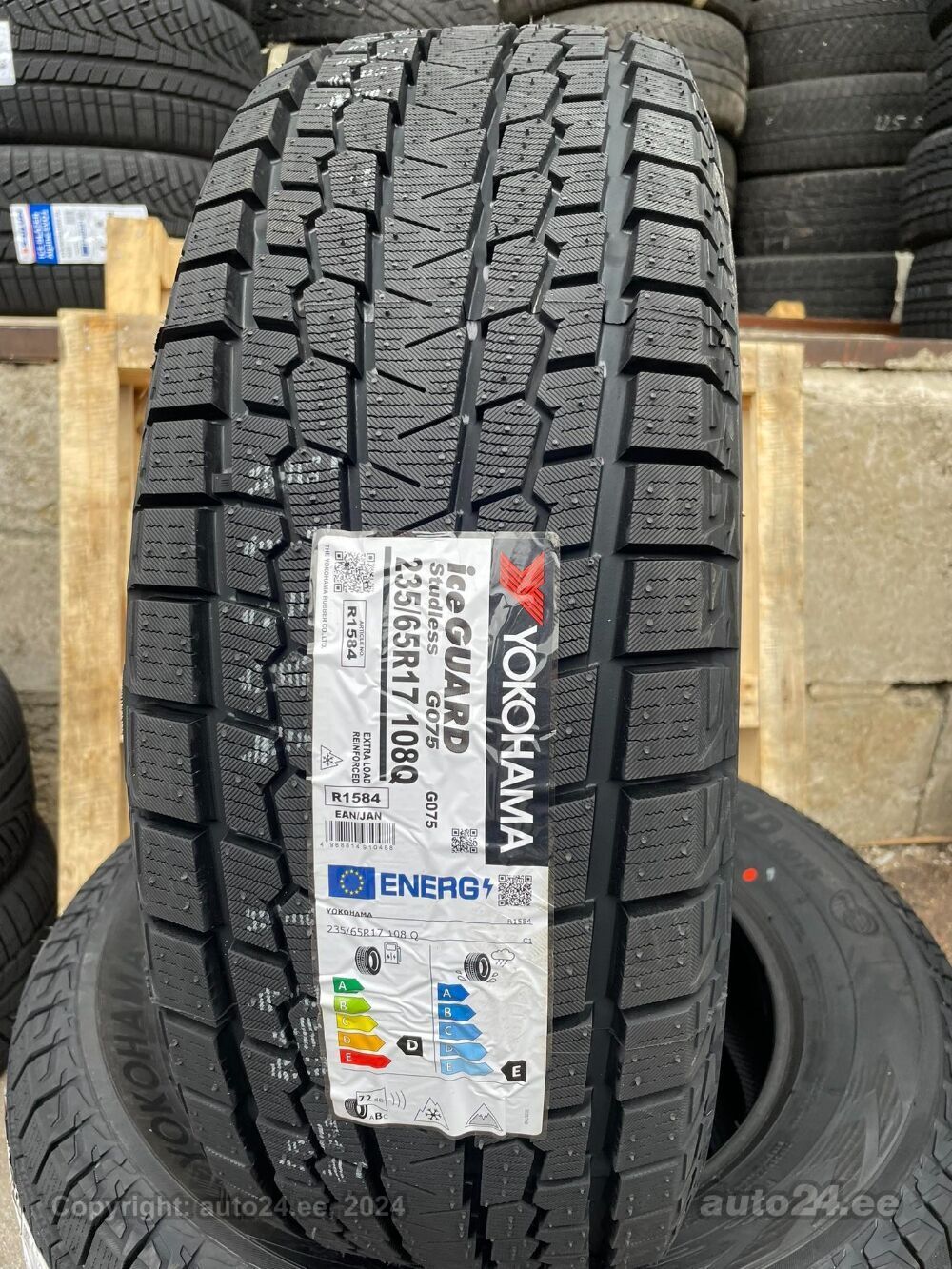 ヨコハマ アイスガード G075 265/65R17 4本販売