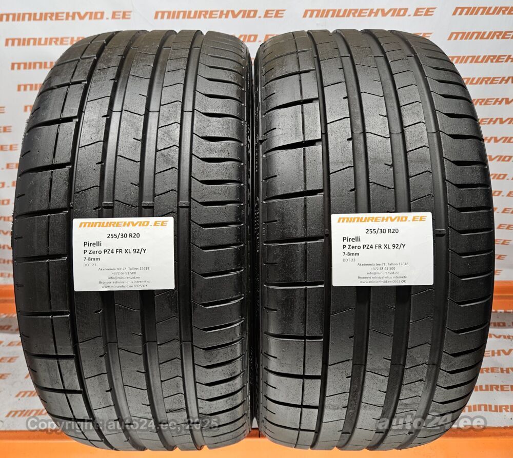 255/30R20 Pirelli P Zero PZ4 FR XL 92/Y - Tyres - mototehnika.ee