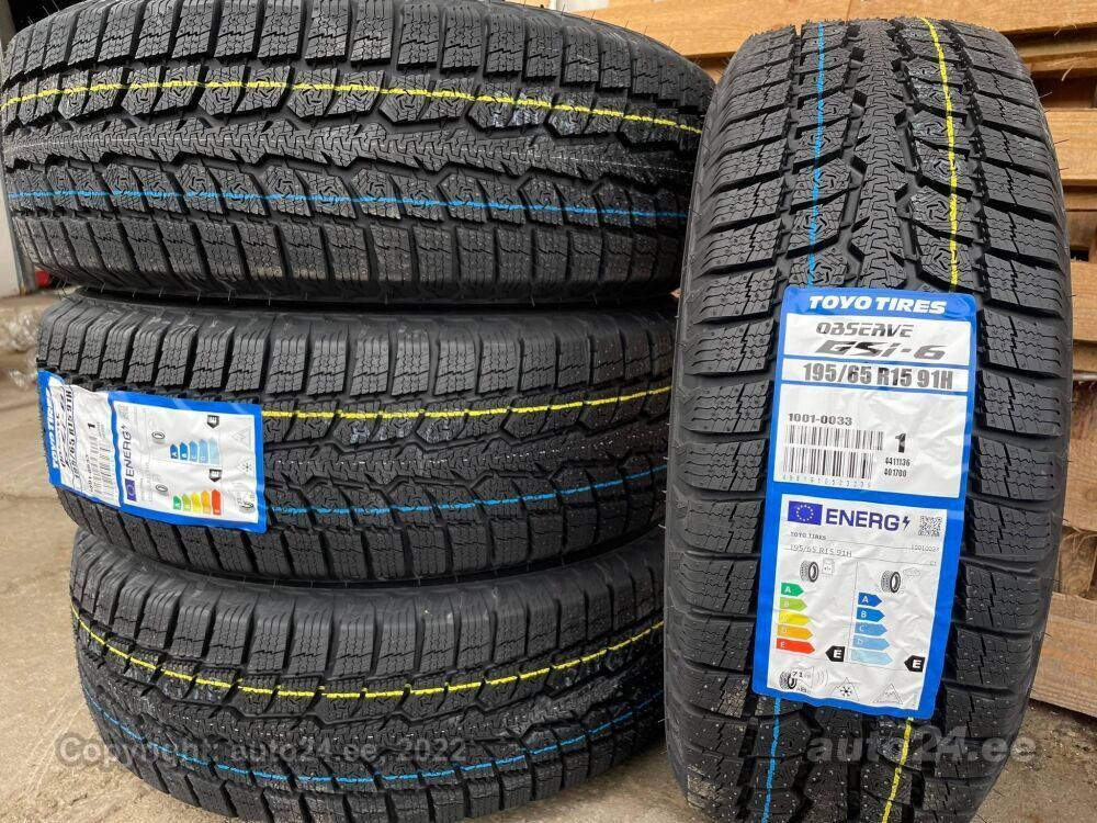 195/65R15 Toyo Observe GSI-6 - Tyres - auto24.ee