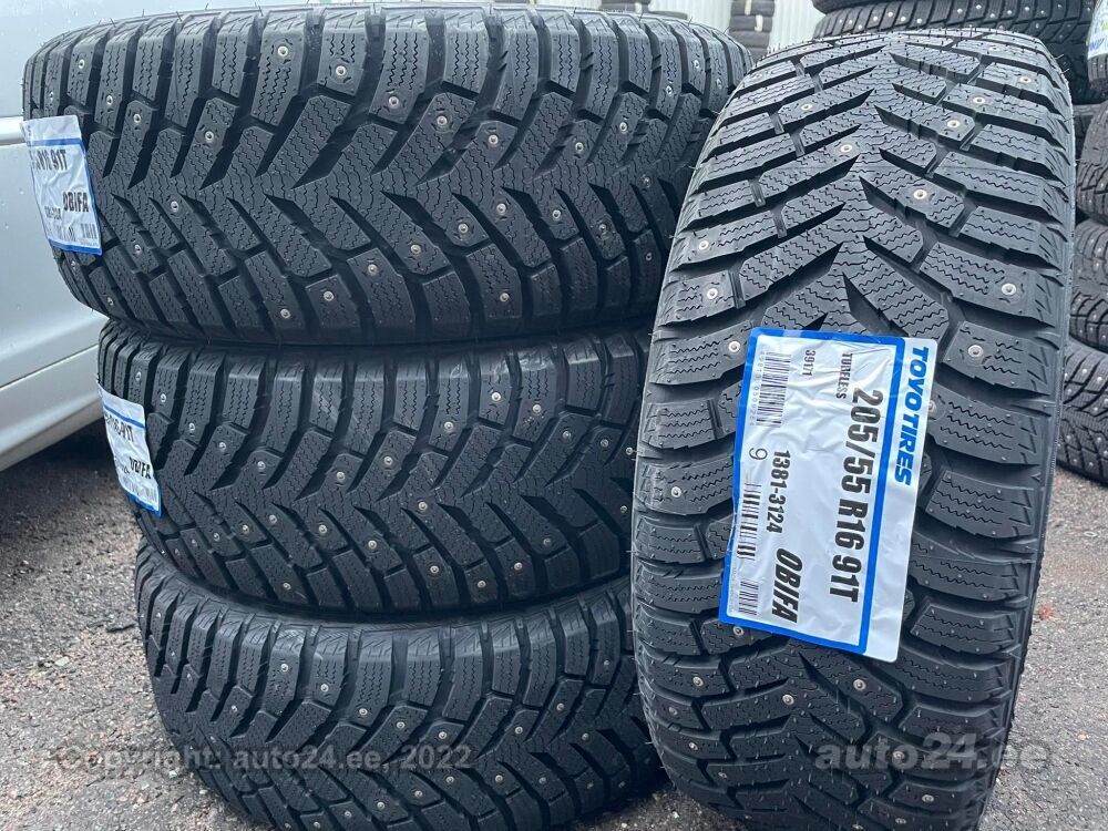 205/55R16 91T TOYO 冬タイヤ　4本　23年製 TOYO TIRES 205/55R16 91T トーヨータイヤ TIRE 冬 オブザーブ