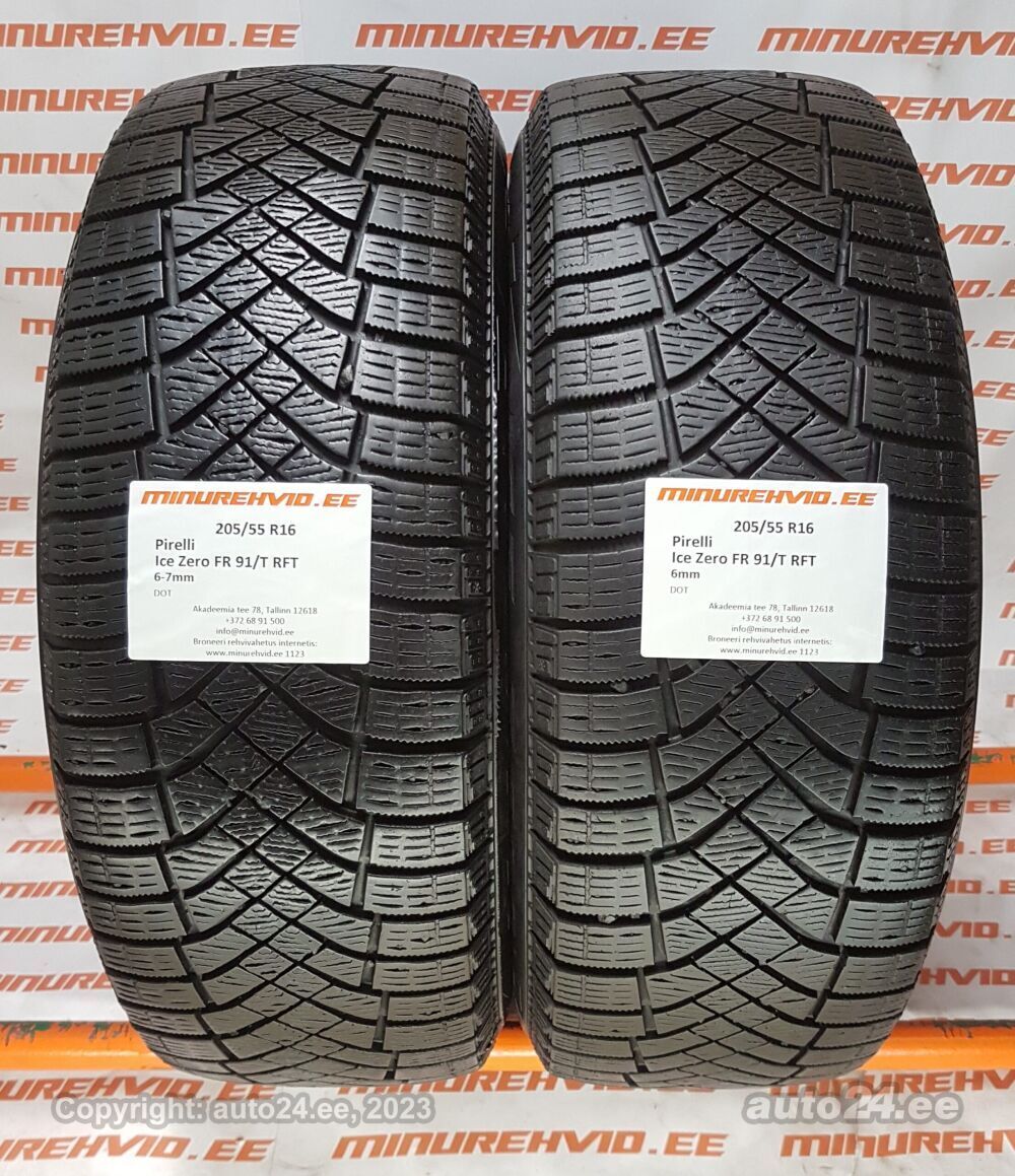 バリ山！205/55R16 ピレリ アイスゼロ 2022年製 その1 ICE