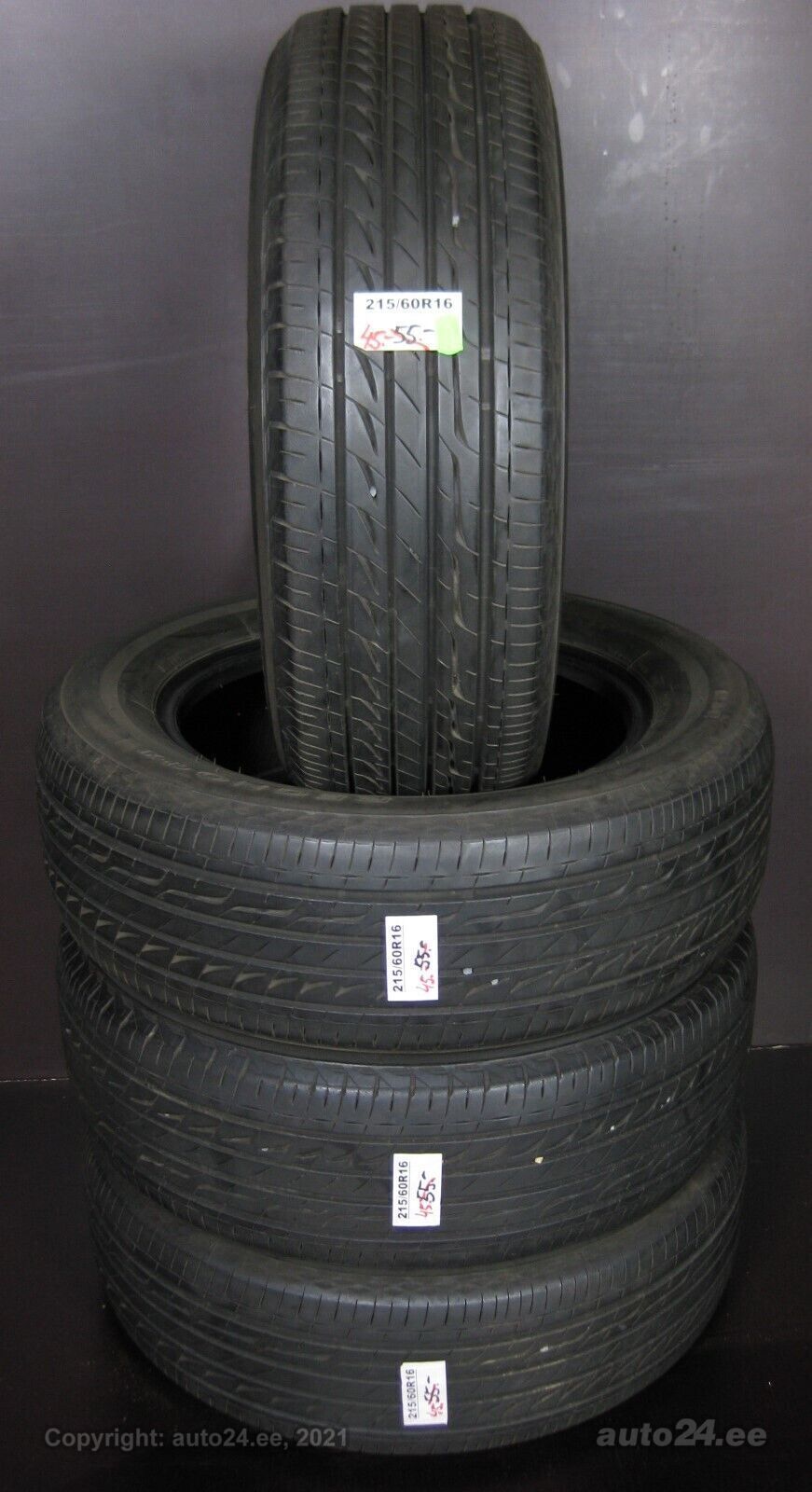 215/60R16 Bridgestone REGNO GR-XI 9分山 2017年製 4本セット ブリヂストン レグノ  215⁄60R16 Bridgestone Regno GR-Xi - Tyres -