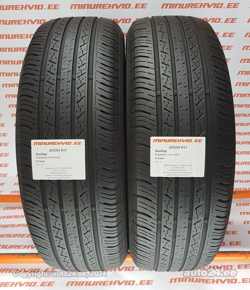 タイヤ・ホイール DUNLOP GRANDTREK PT30 225/60R18 225/60R18 100H Dunlop Grandtrek PT30 - Tyres Auckland